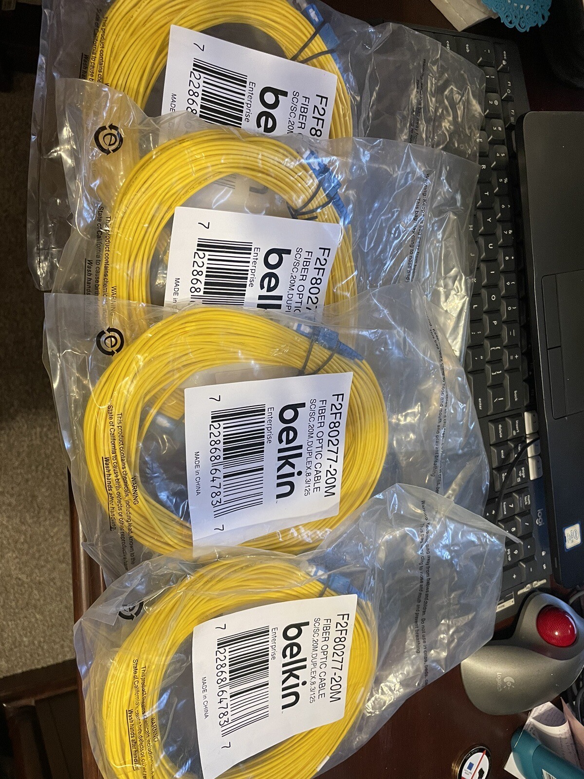 Belkin Fiber Optic F2F80277-20M