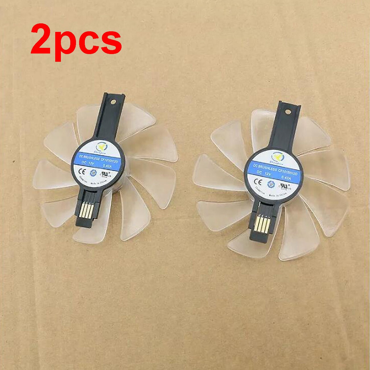 Cooler Fan For Sapphire Nitro RX470 480 570 580 Blue CF1015H12D Graphics Card