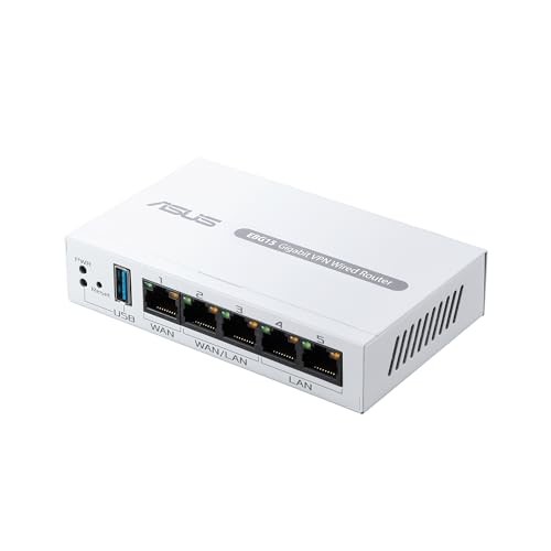 ASUS ExpertWiFi EBG15 Gigabit VPN Wired Router, up to 3 - ExpertWiFi EBG15