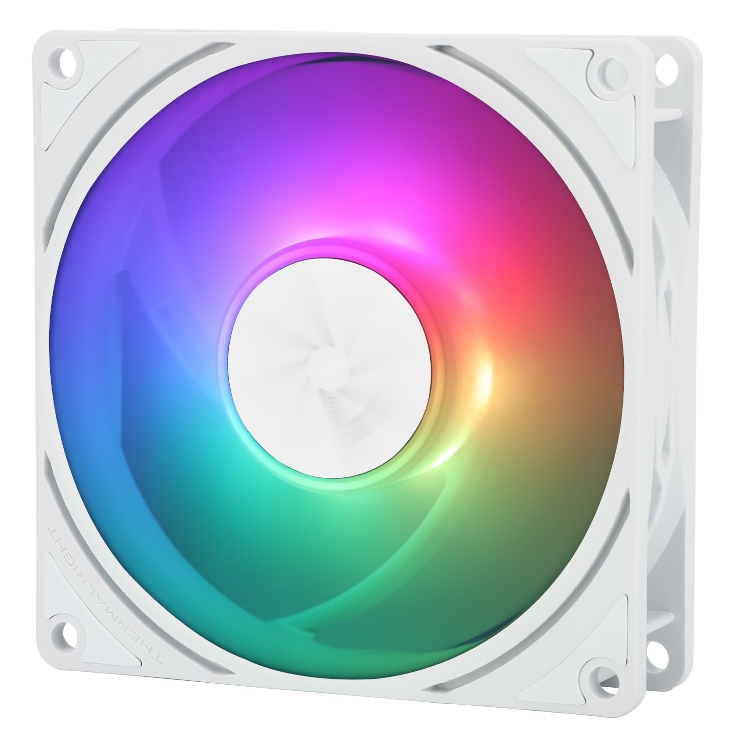 Thermalright TL-P9W-S CPU Fan, Computer Case ARGB Fan Quiet 4PIN PWM PC Cooling