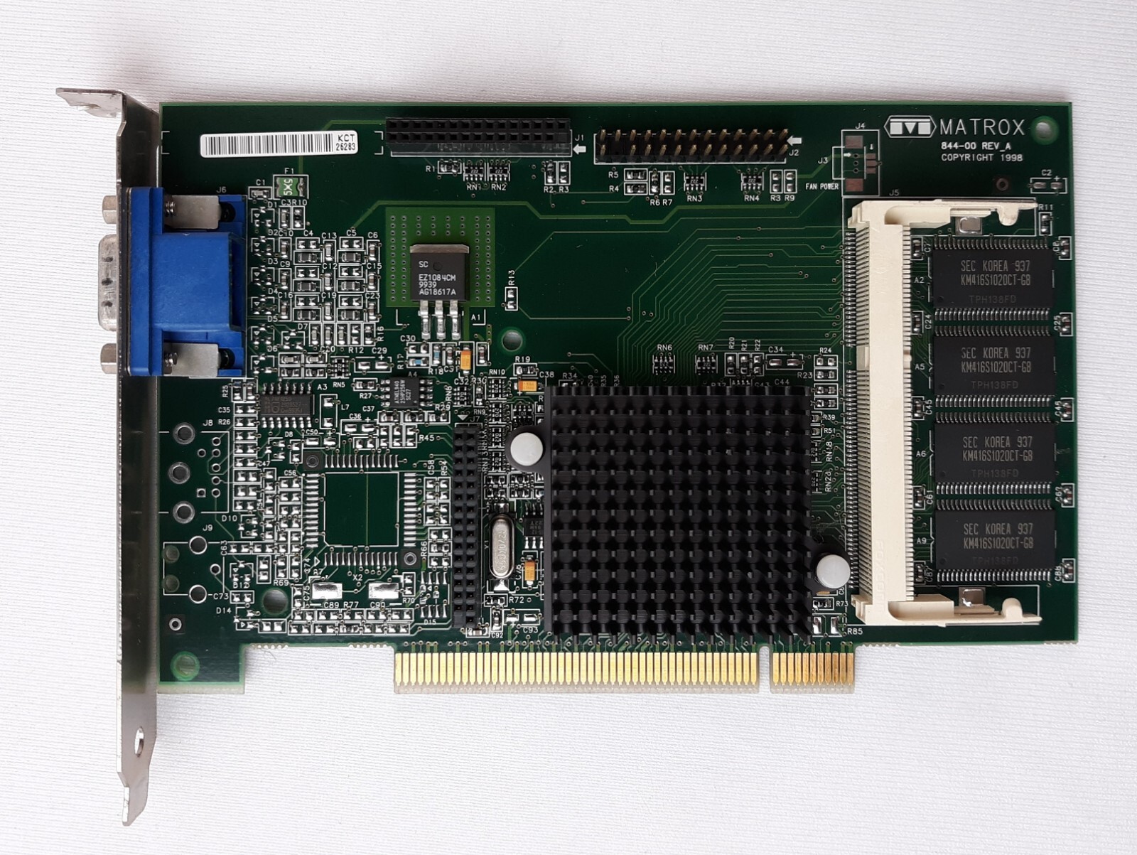 Matrox 844-00 REV A Video Card