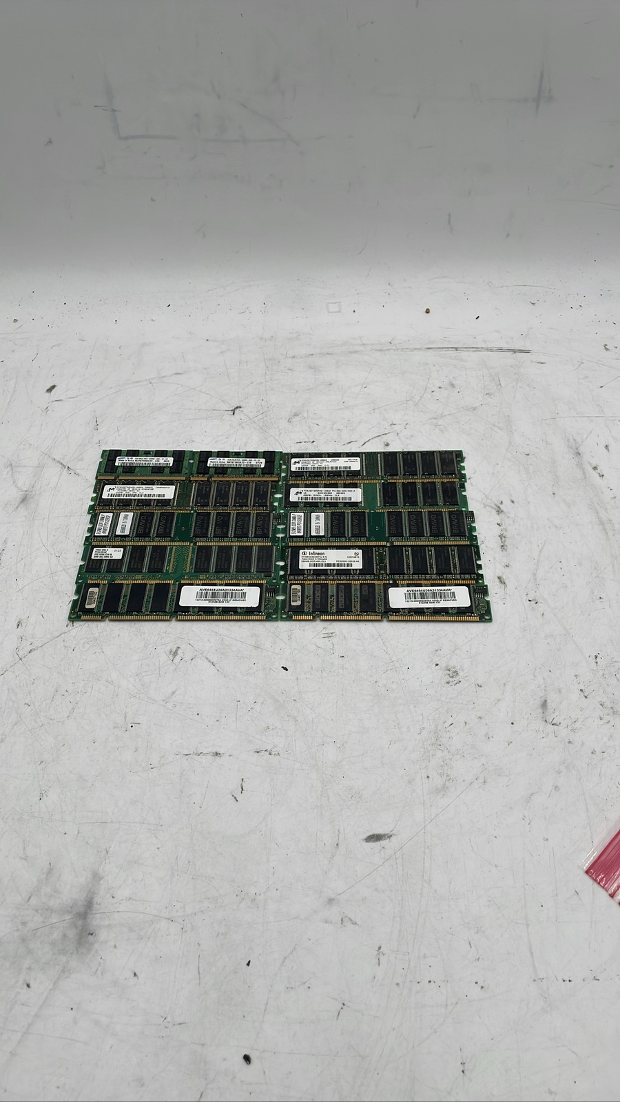 Micro 256MB 512MB 1GB PC133 DDR1 PC3200 DDR2 PC25300 RAM Memory Module Lot of 11
