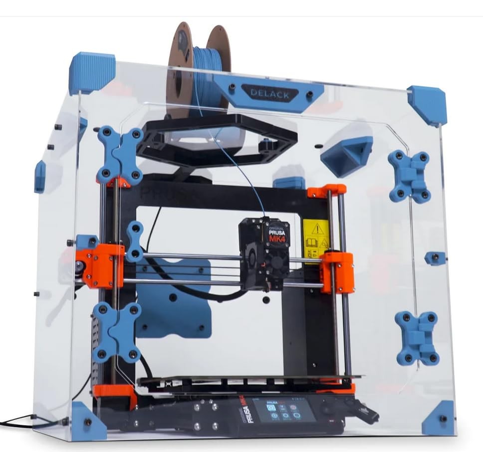 DELACK 3D Printer Enclosure for Bambu Lab A1 Mini, Prusa MK4, MK3 & Mini with...