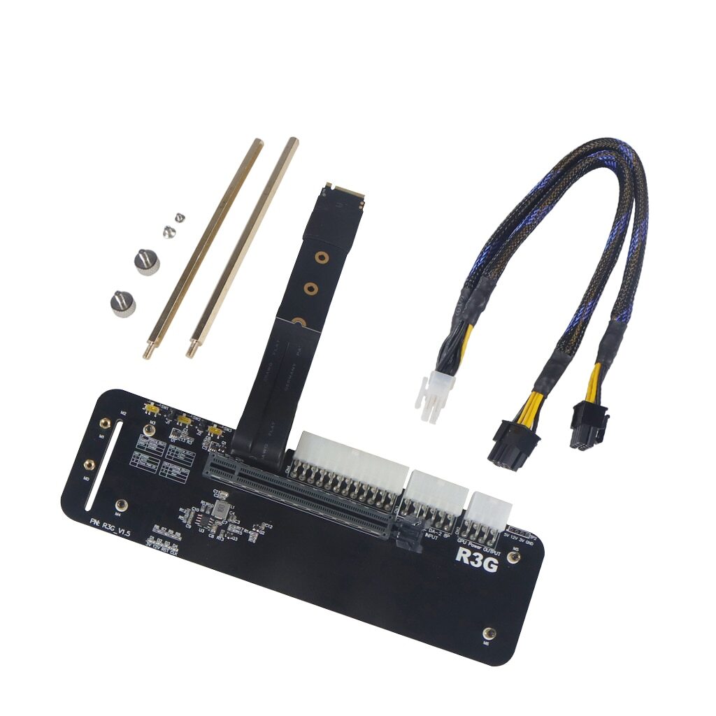 ADT-Link R43SG M.2 NVMe to PCIe 3.0 x4 External GPU Docking Station for Laptop