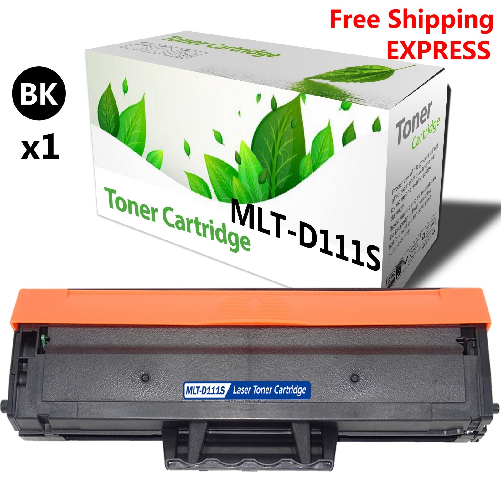 1-Pack Compatible MLT-D111S MLTD111S Toner Cartridges Work With M2070F Printer