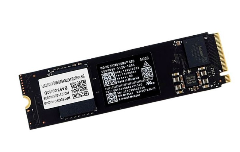 SDDPNQD-512G-1002 - 512GB WD PC SN740 Nvme SSD