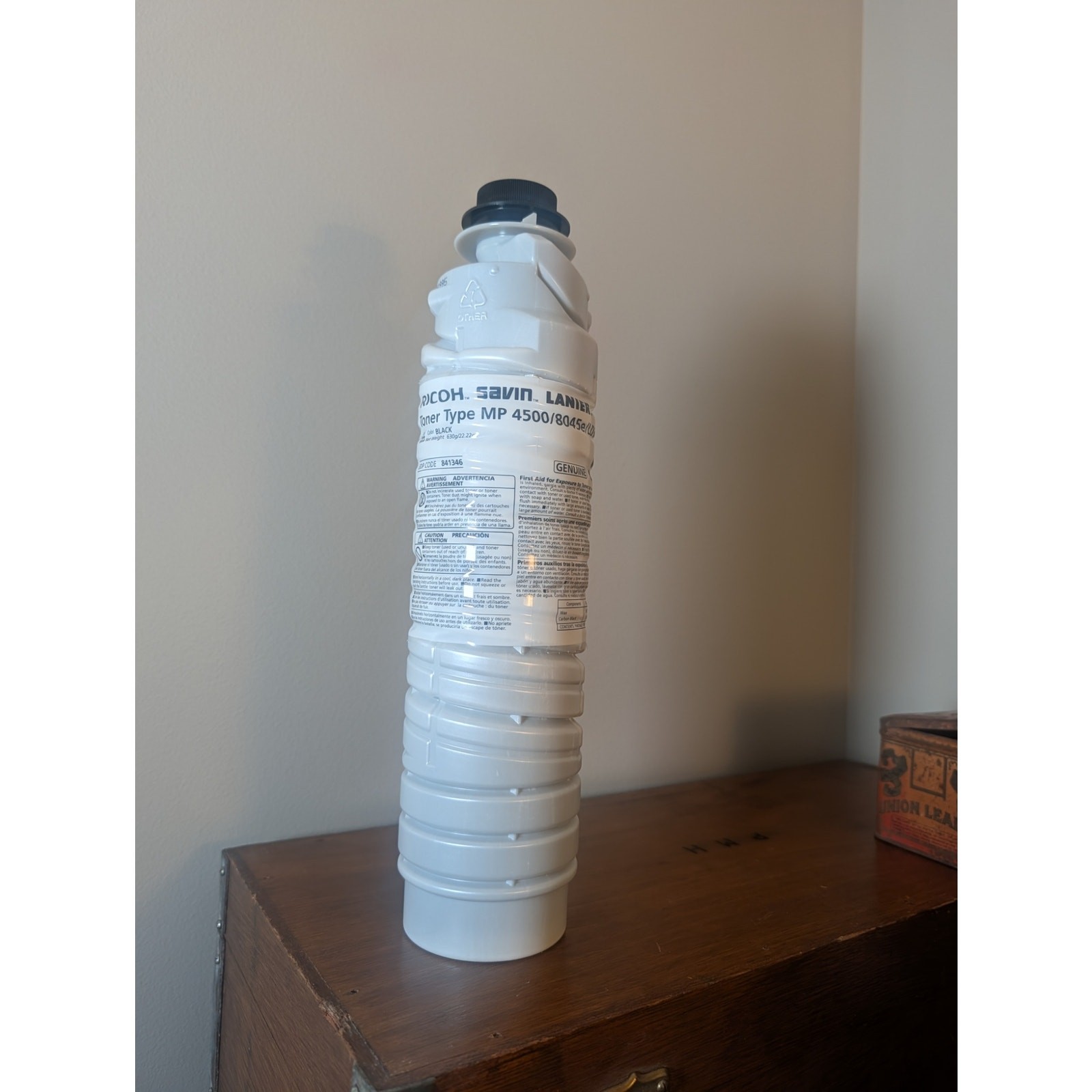 Genuine Ricoh 841346 Black Toner MP 4500 8045e LD345 OEM New Sealed