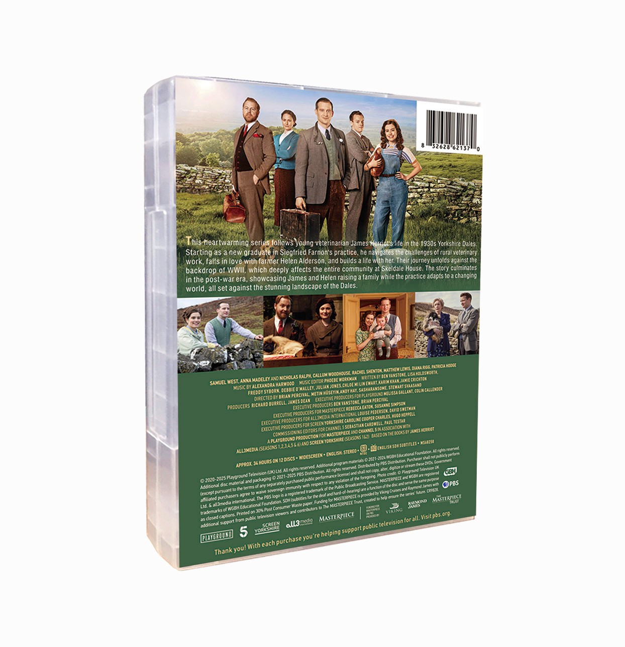 New Sealed All Creatures Great and Small Seasons 1-6: DVD 12-Disc Box US Seller