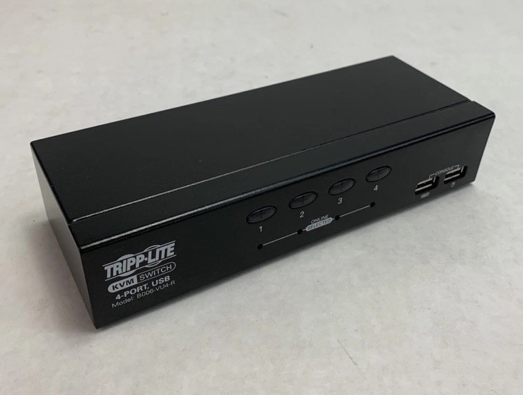 Tripp-Lite B006-VU4-R 4-Port USB KVM Switch