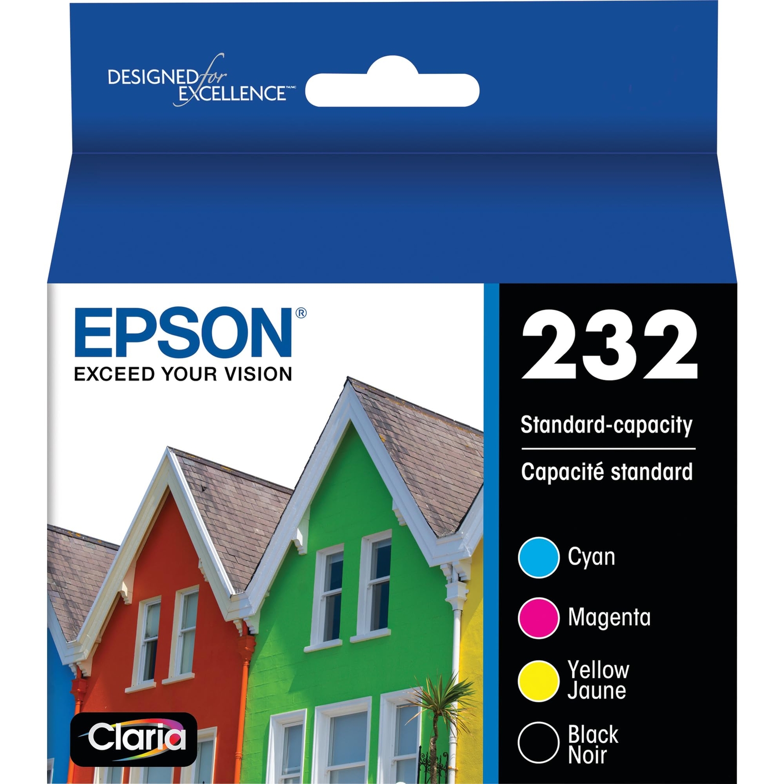 Epson Claria Ink Cartridges Set for XP 4200 WF 2930 High Quality Prints 80 Ch...