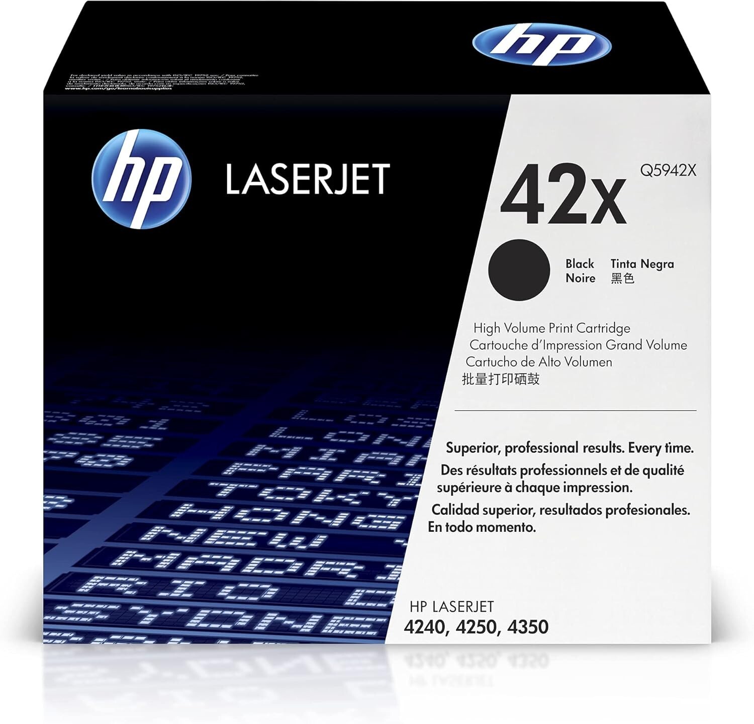New Unopened HP Original 42X Black High-yield Toner Cartridge