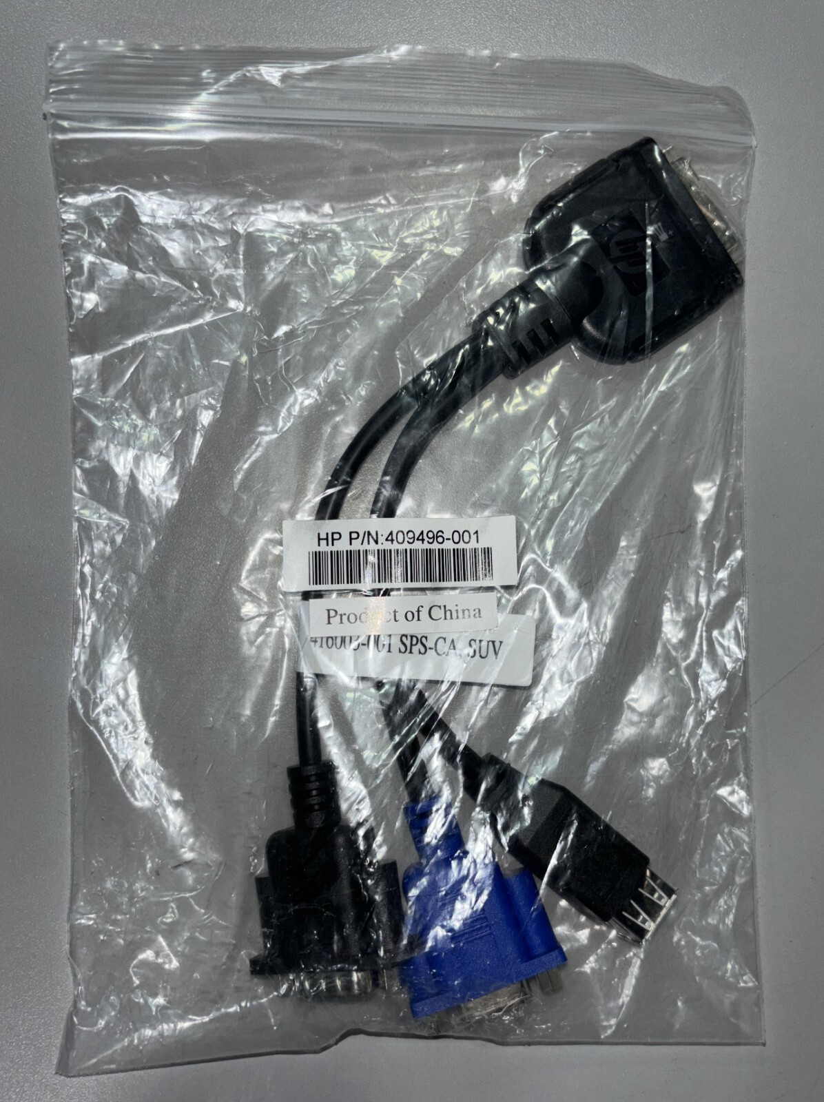 HP 409496-001 416003-001 Local IO SPS-CA SUV KVM Adapter