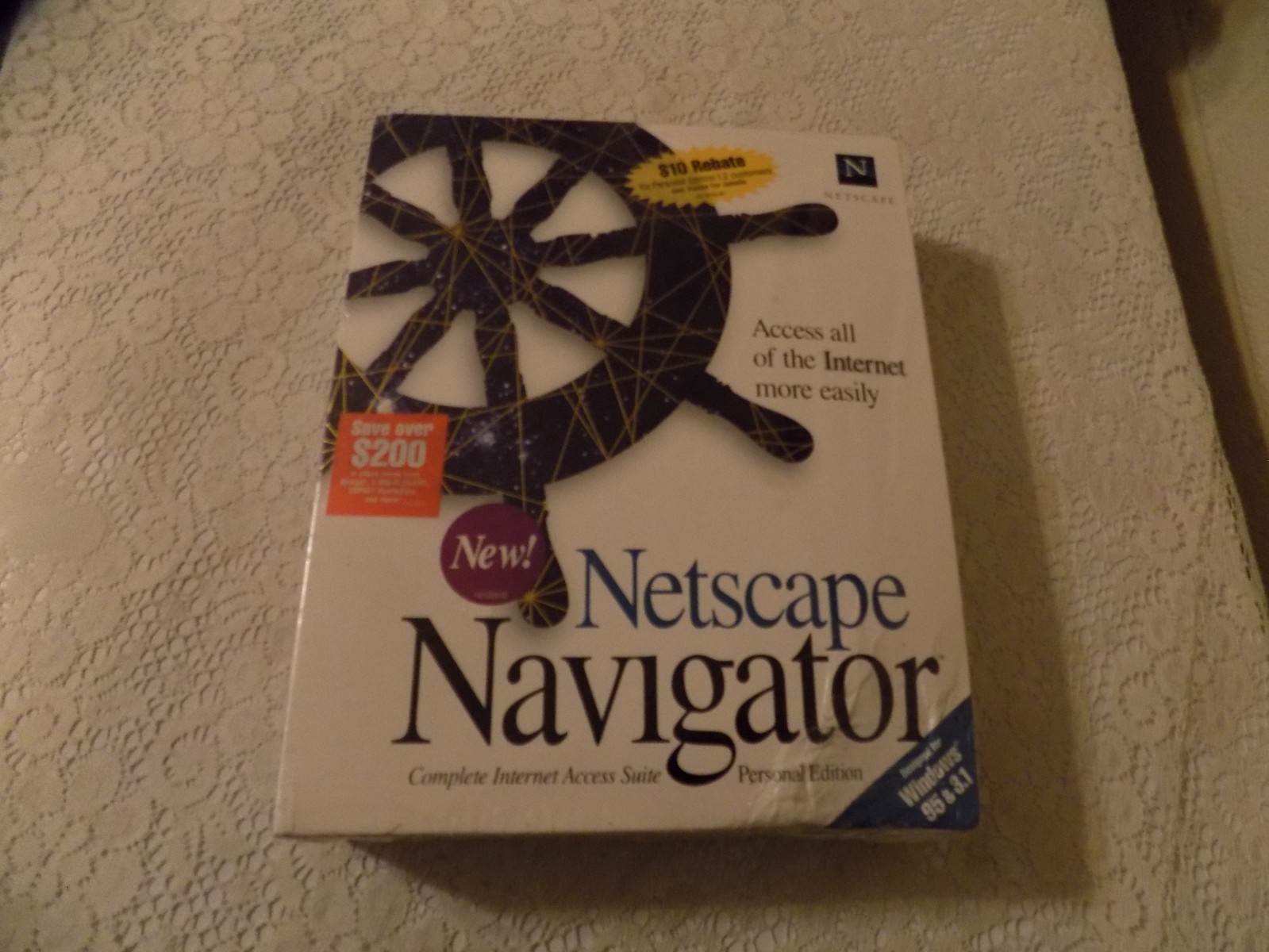 Netscape Navigator 2.0 Personal Edition Windows 95/3.1 3.5" Floppy English
