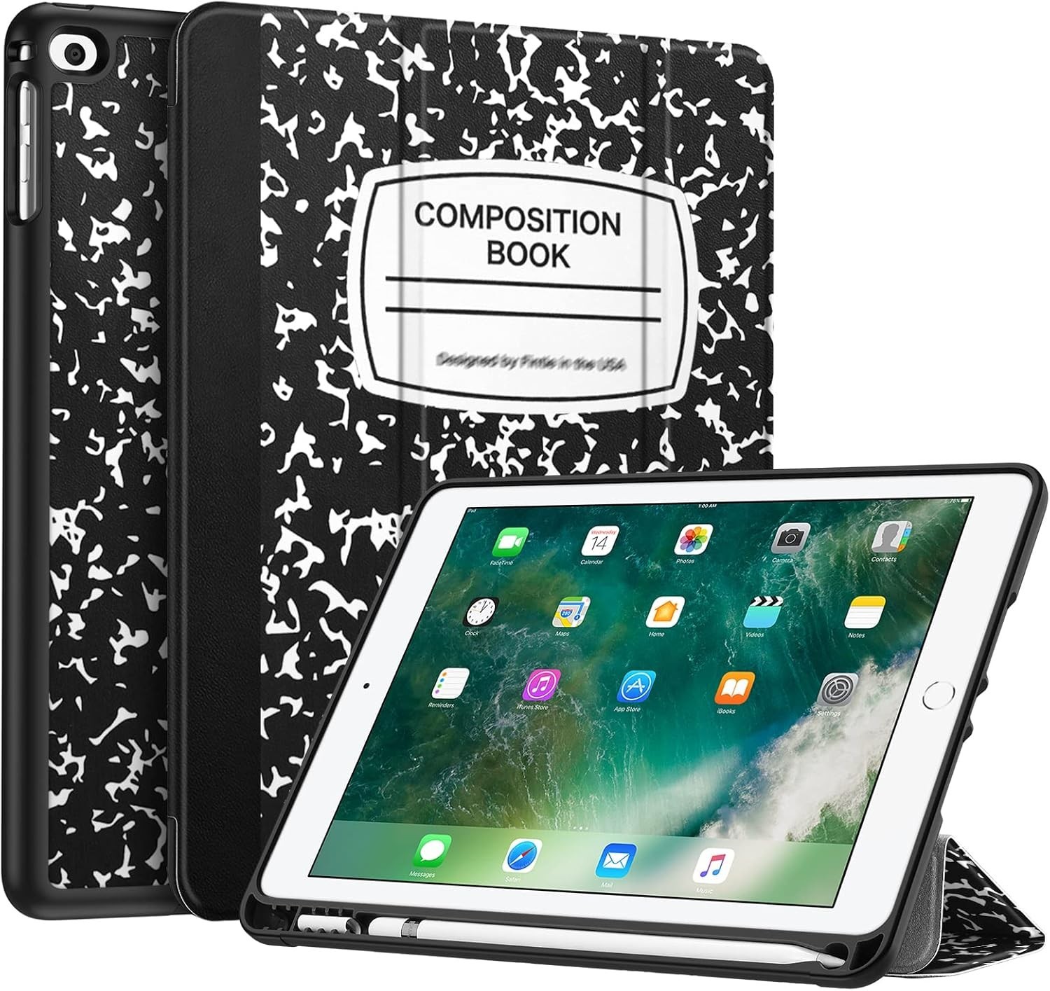 SlimShell Case for iPad 6th / 5th Generation (2018/2017), iPad Air 2 Air 1 -9.7"