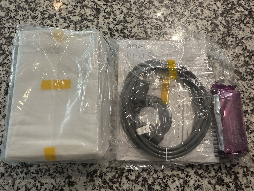 SONY UP-D898MD Digital Graphic Printer - Open Box