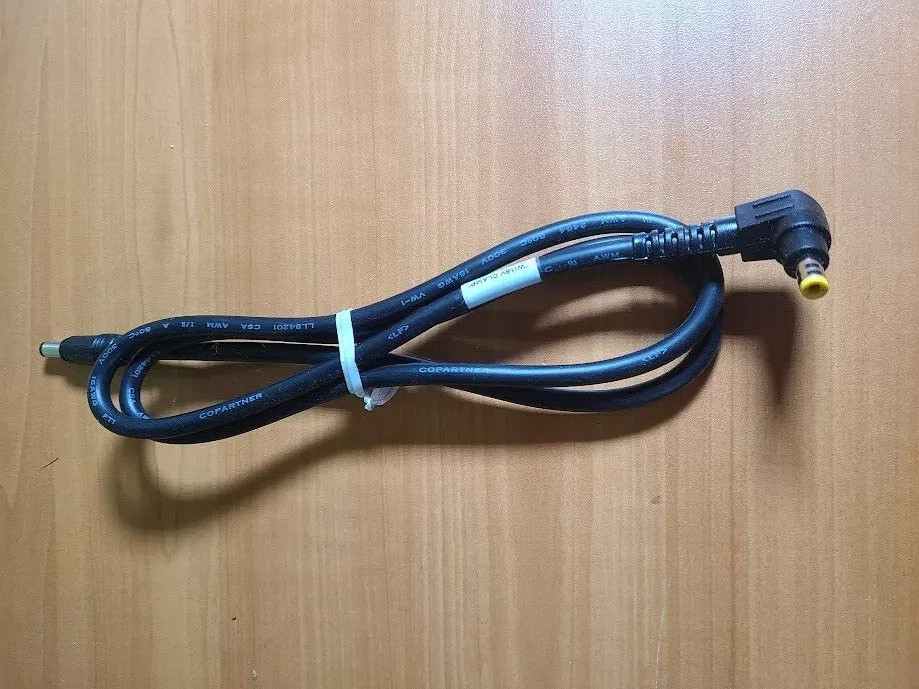 Havis LIND Yellow angled TIP output cable for Panasonic TOUGHBOOK CBLOP-F00692