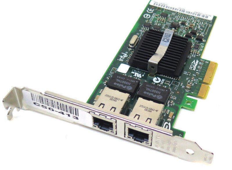 Sun Intel Dual Gigabit Port PCI Ethernet Card Low Profile 371-0905-02