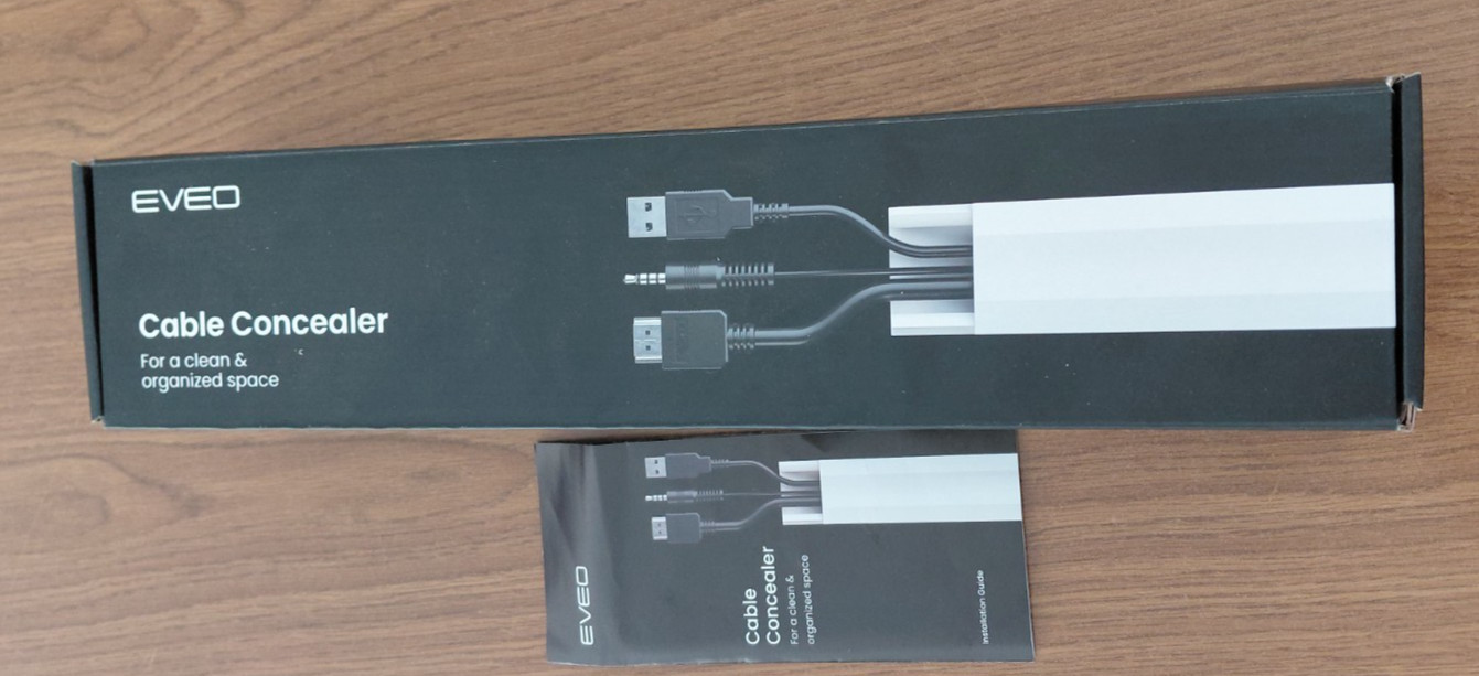 153" EVEO Cable Concealer- Cable Hider- Paintable Cable/Wire Concealer