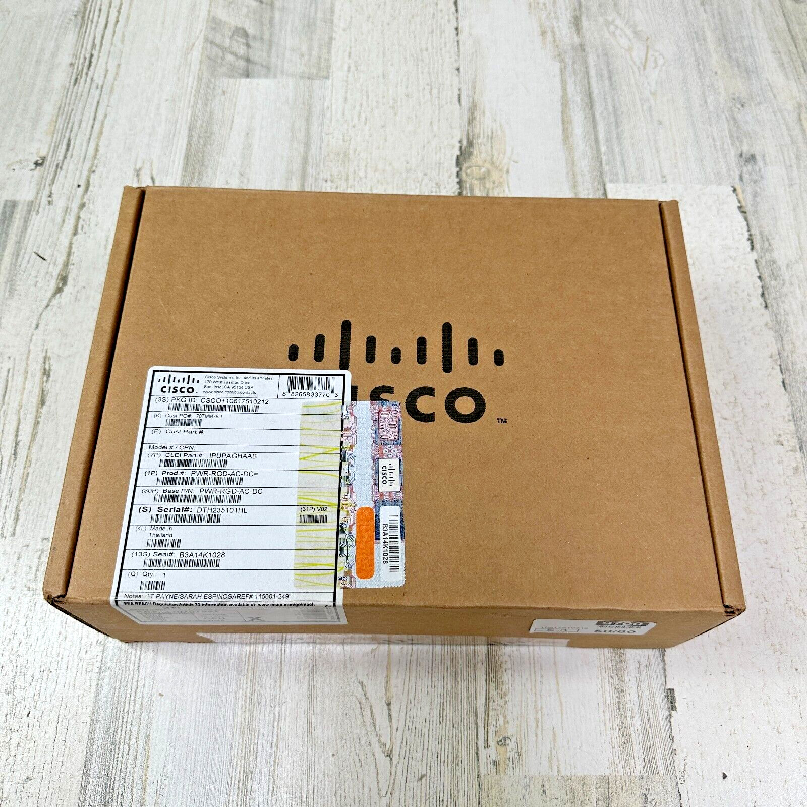 Cisco PWR-RGD-AC-DC Power Supply PWRRGDACDC New Sealed in Box
