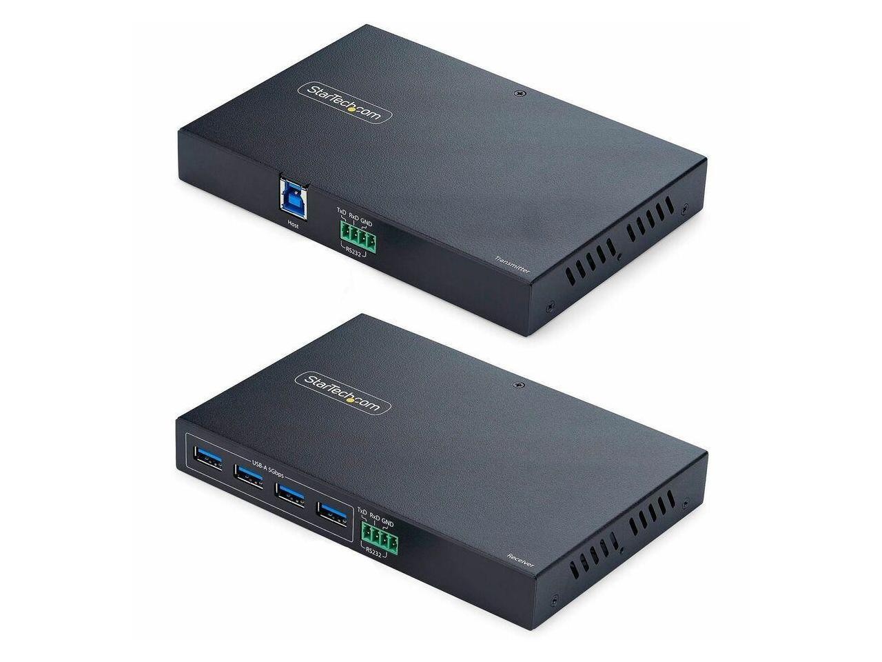 StarTech 4-Port USB 3.0 Extender over Ethernet up to 330ft via Cat6a/Cat7/Cat8 R