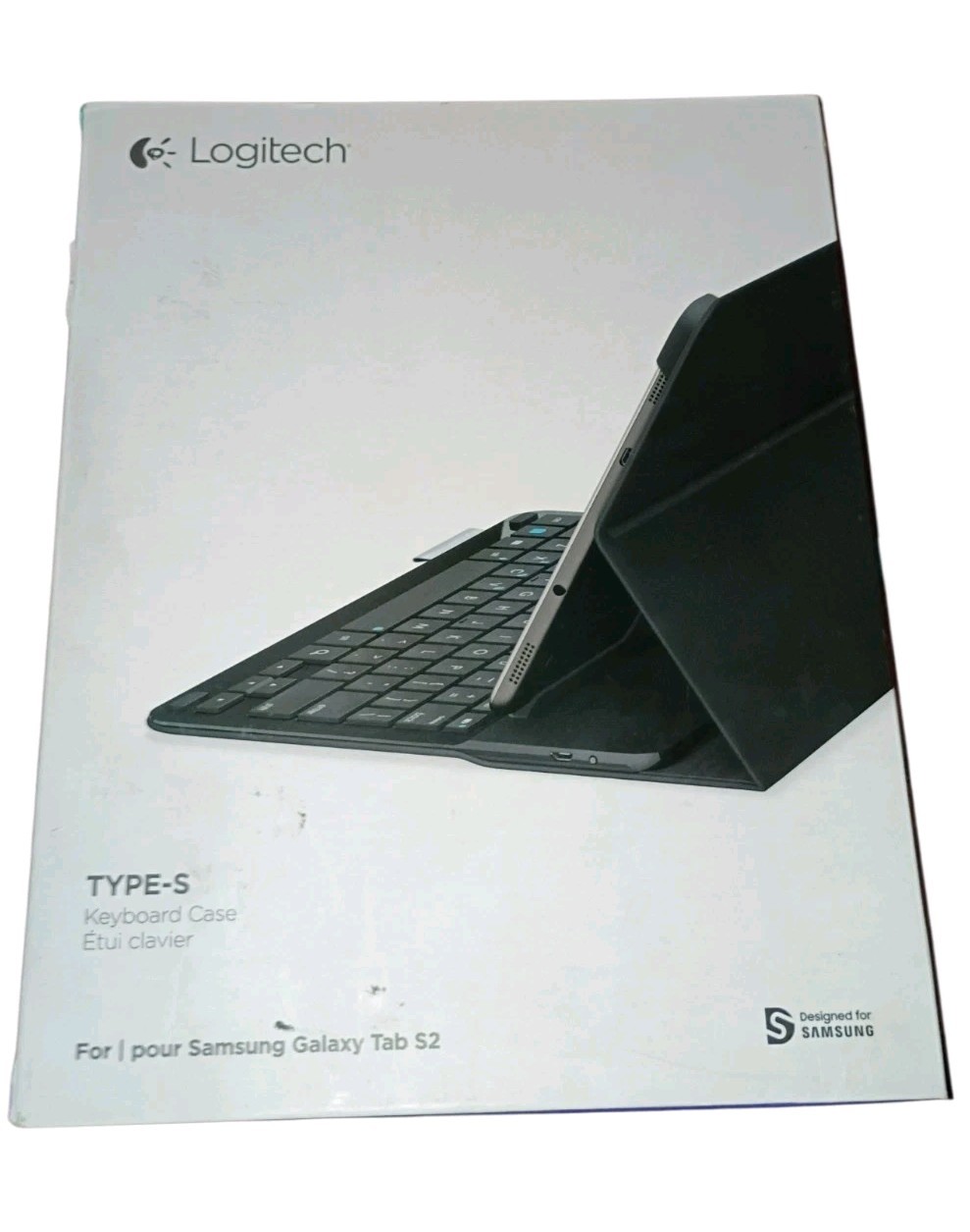LOGITECH TYPE S BLACK KEYBOARD CASE FOR SAMSUNG GALAXY TAB S2 