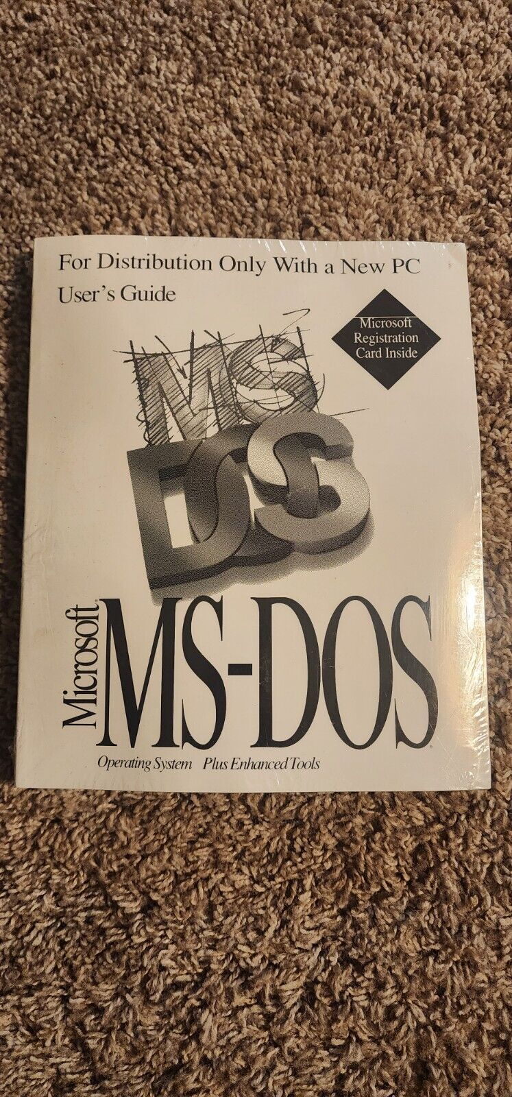 Genuine Microsoft MS-DOS 6.22 Plus Enhanced Tools Brand New original With COA 
