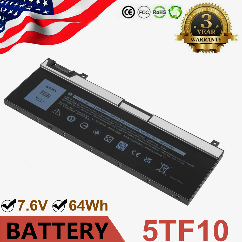 ✅LOT 5TF10 NYFJH 7M0T6 Battery For Dell Precision 7330 7530 7540 7730 7740 P34E