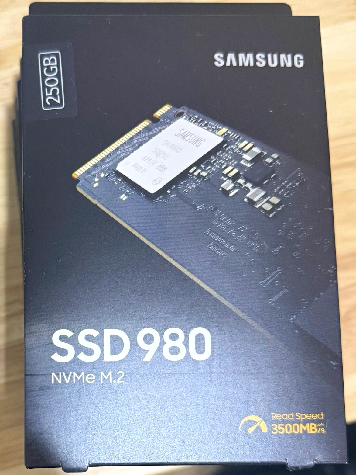 Samsung SSD 980 250GB NVMe M.2 Internal SSD 3500MB/s Read, Black