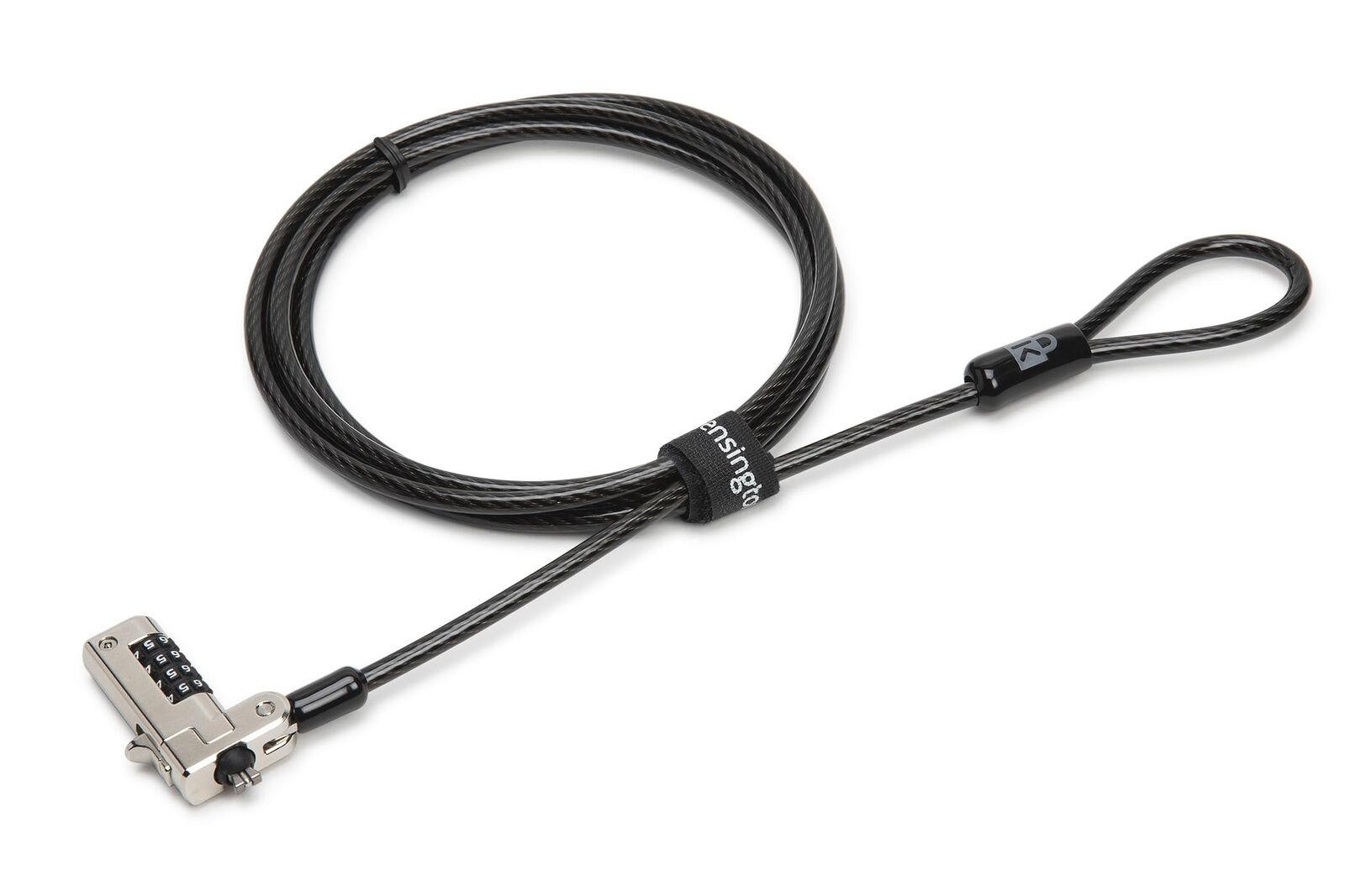 Kensington N17 Combination Laptop Lock for Dell Alienware Wedge Slot 6ft Cable