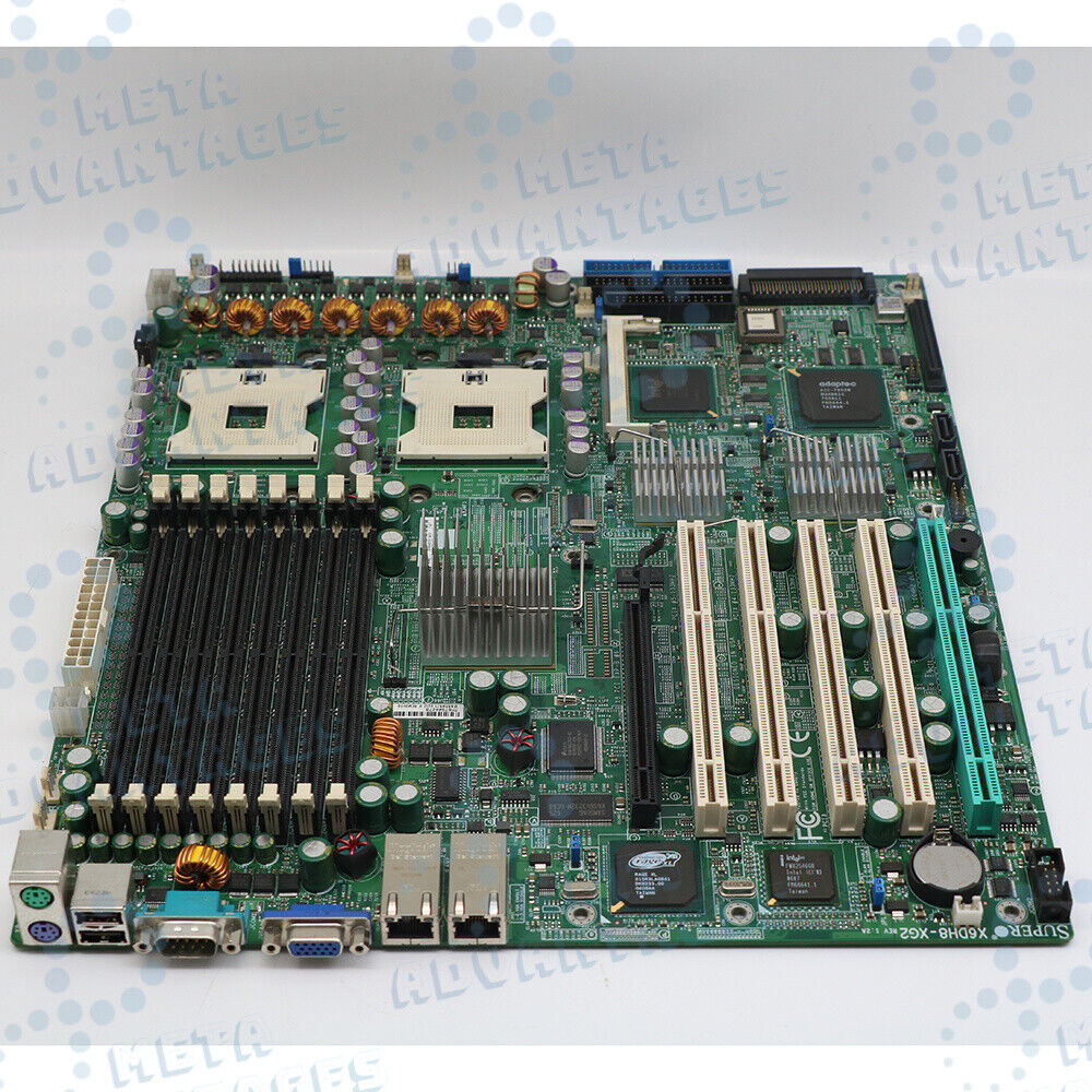1pcs Used SUPERMICRO X6DH8-XG2 Server Motherboard