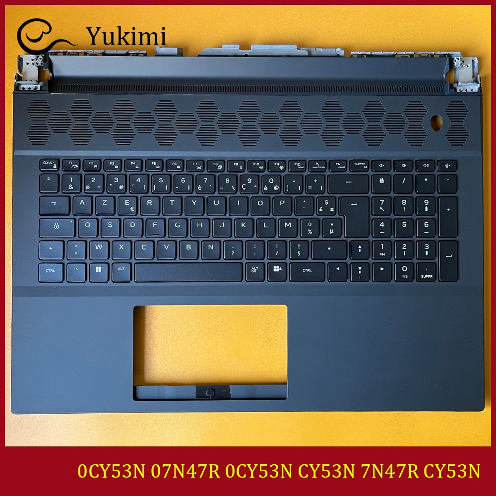 0CY53N 07N47R 0CY53N FOR DELL Alienware M18 R1 R2 Black C Shell Backlit Keyboard
