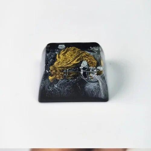 Handmade Artisan Resin Keycap Year Of The Dragon Key Cap For Mechanical Keyboard
