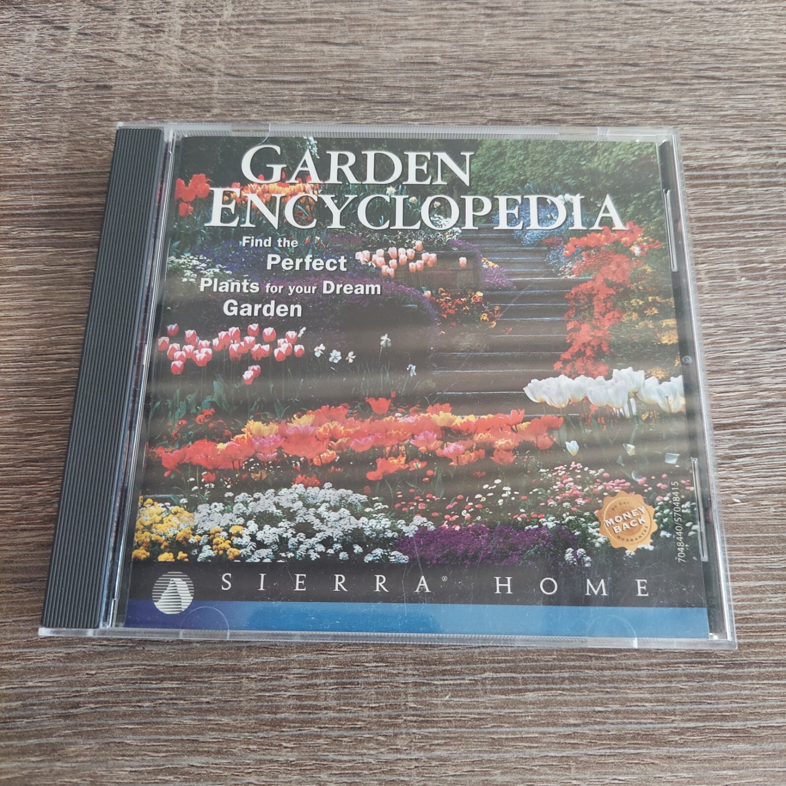 Vintage 1998 Garden Encyclopedia: Sierra Home (PC Windows 95) 