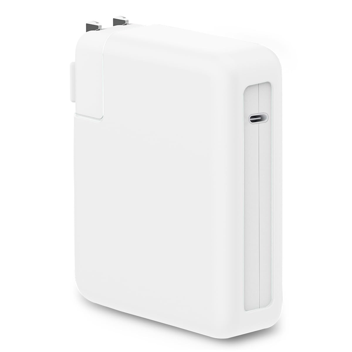 Seanai Silicone Charger Case for MacBook Pro 96W, White