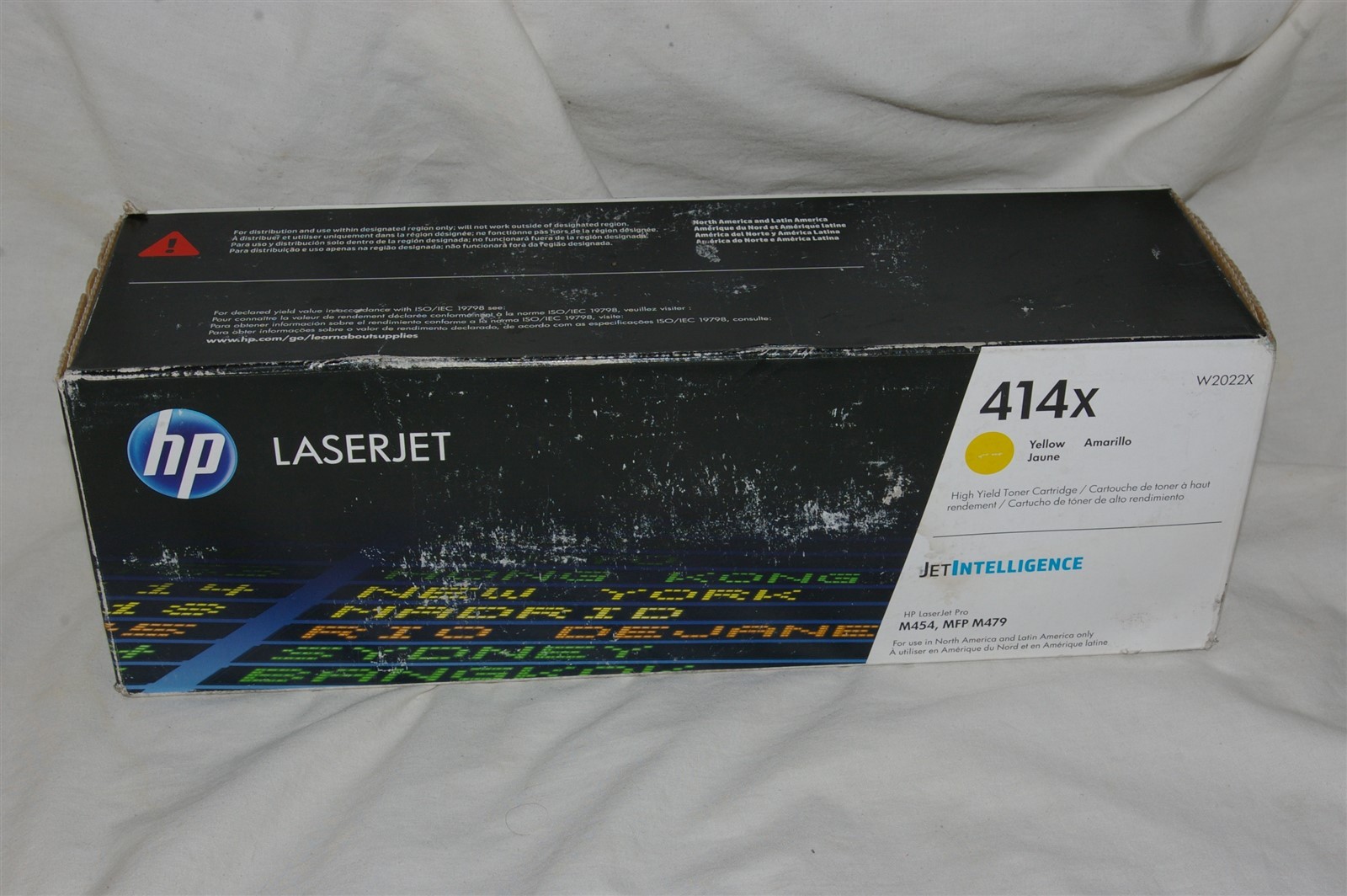 Genuine HP LaserJet 414X W2022X Yellow Toner Cartridge Sealed NEW