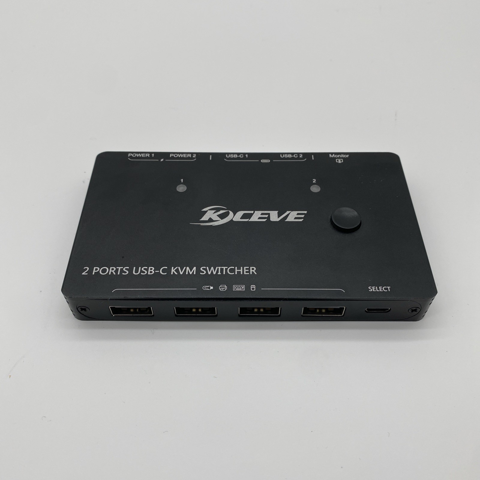 KCEVE KC-KVM202DP Dual DisplayPort USB 3.0 KVM Switch 4K UHD 2-Port Dual Monitor