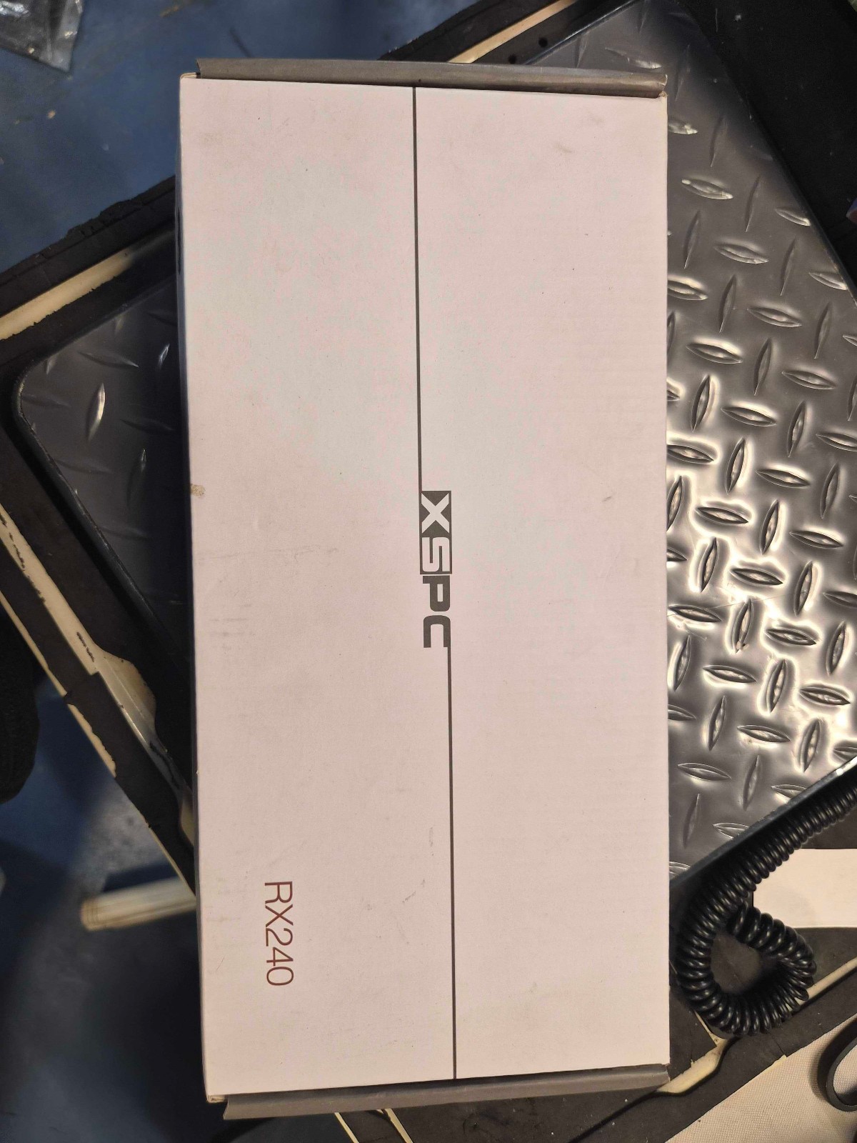 XSPC RX240 Dual Fan Radiator V3 BLACK
