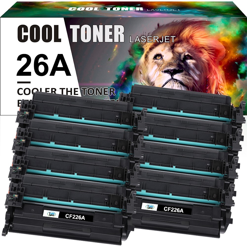 8x CF226A Toner Cartridge Black For HP 26A Laserjet Pro M402dn M426fdn M426fdw
