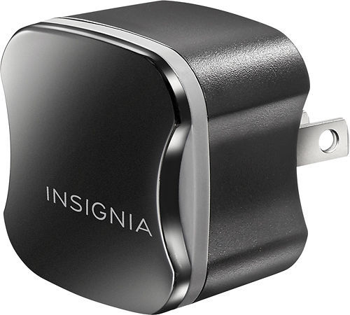 2x Insignia 12W Universal Travel USB Wall Charger for Samsung ipad LG iPhone HTC