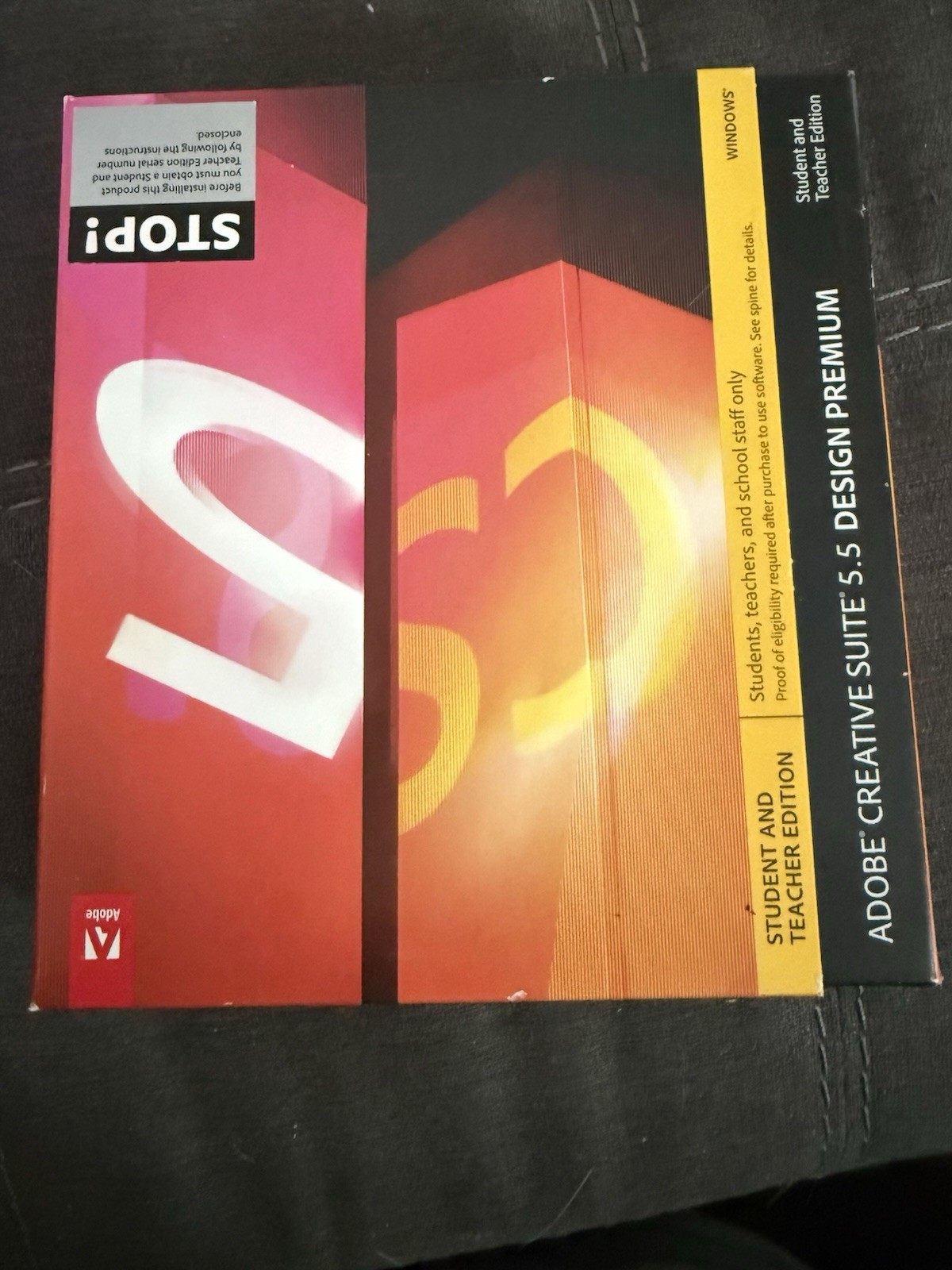 Adobe Creative Suite 5.5 Design Premium for Windows 10 11 Tested Works CS5