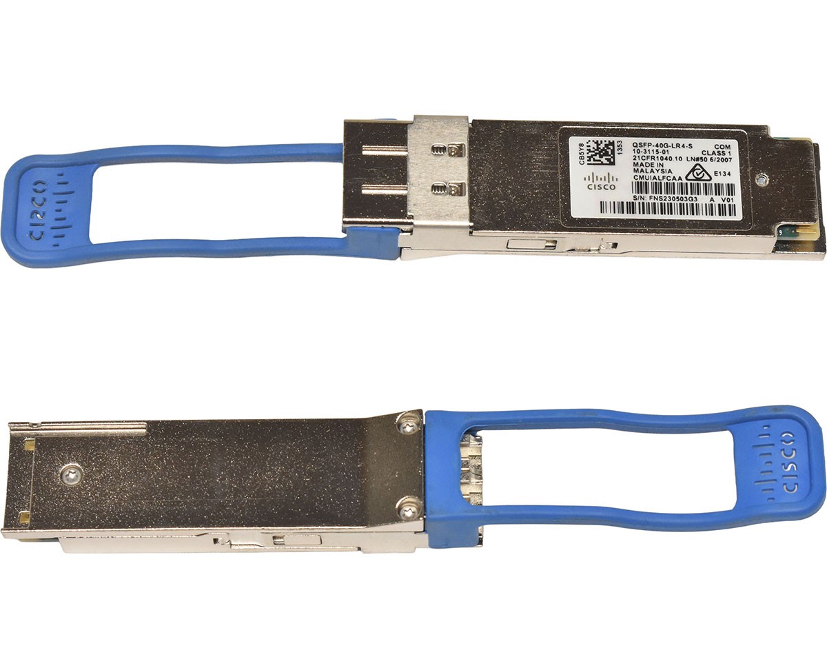 Cisco QSFP-40G-LR4-S 10-3115-01 40GBASE-LR4 QSFP+ 10km Transceiver Module