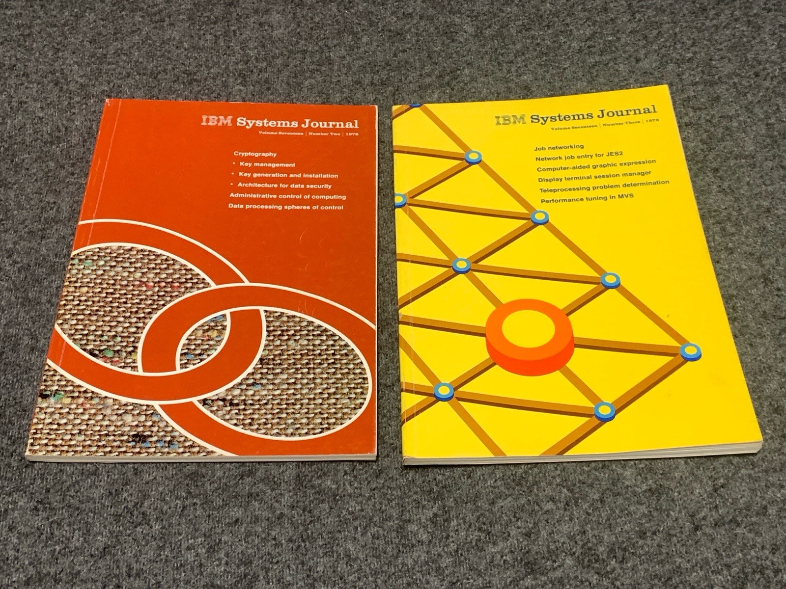 IBM Systems Journal Volume Seventeen Number Two & Three 1978 Book Vintage