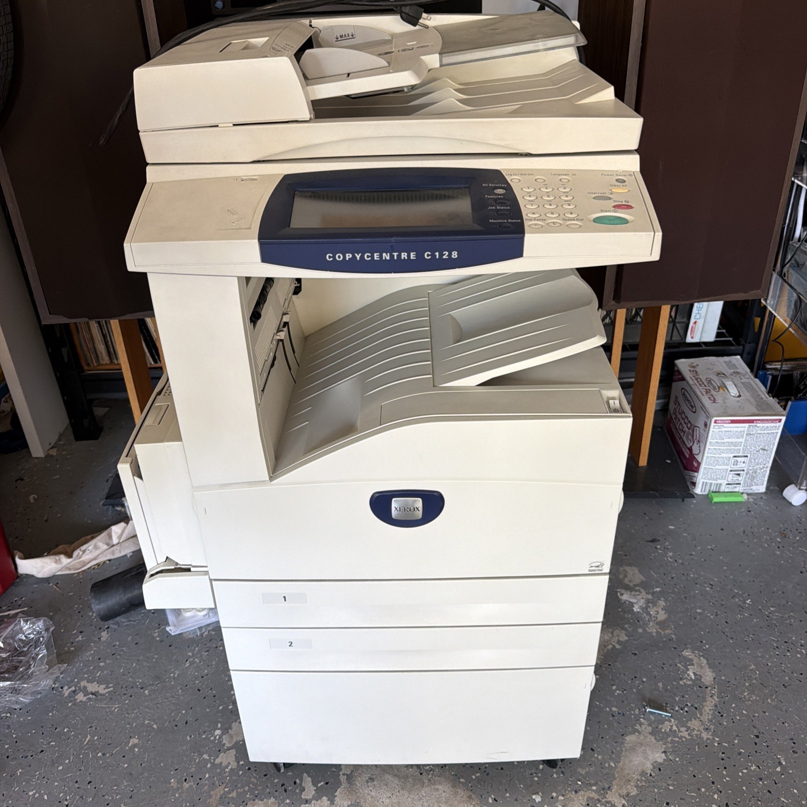 XEROX Copycentre C128 Monochrome  Printer Works  160000 Imprints Los Angeles