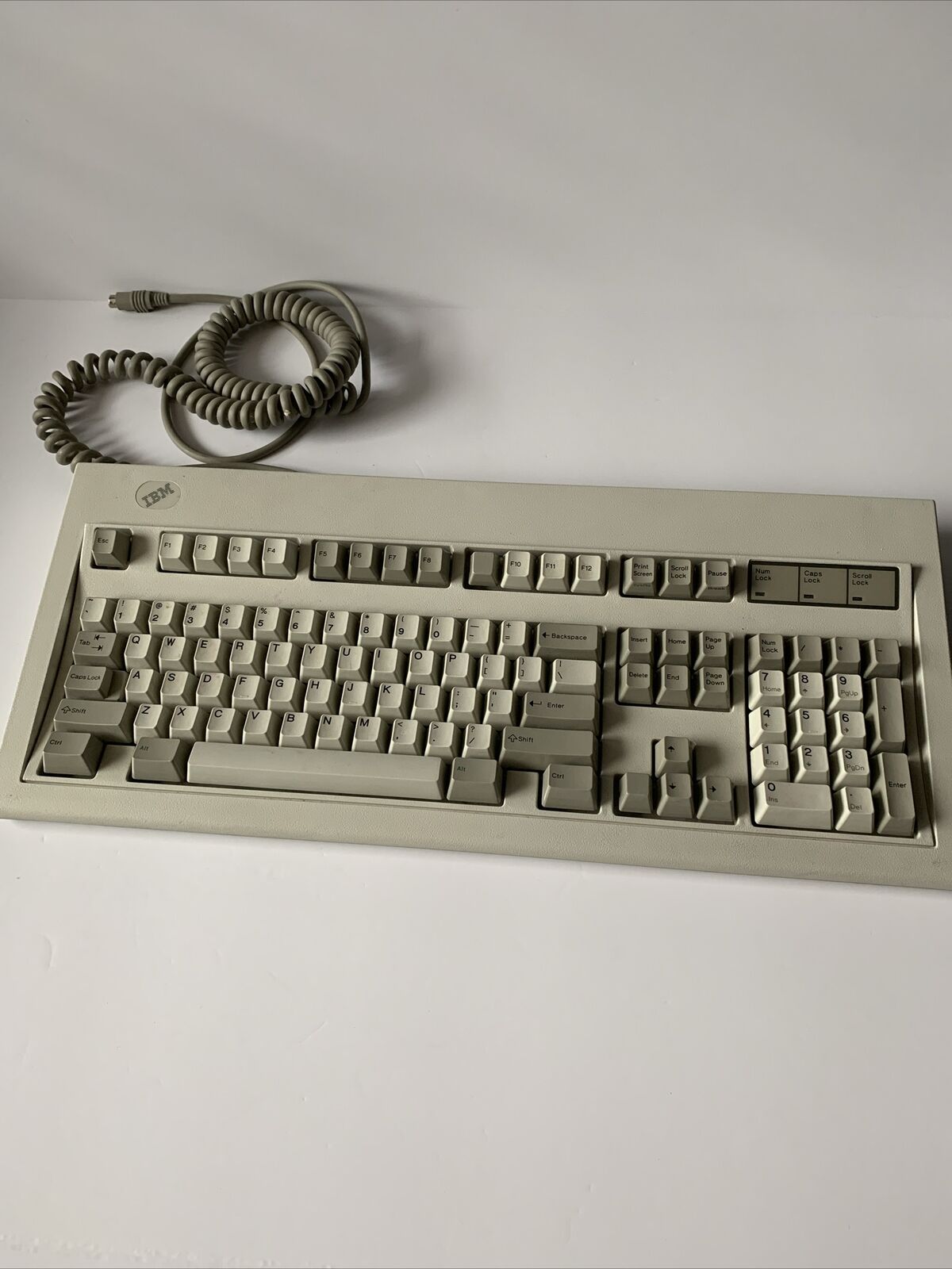 IBM 1391401 101-Key Clicky Buckling Spring PS2 Model M Keyboard Vintage TESTED