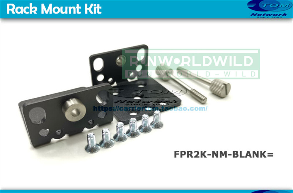 1 pair FPR2K-RM-BRKT BRACKET Rack Mount Kit for Cisco FPR2140-NGFW-K9