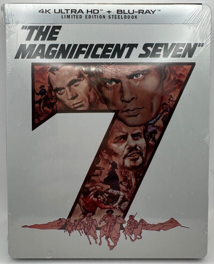 The Magnificent Seven (1960) (Collector\'s Edition) Steelbook NEW
