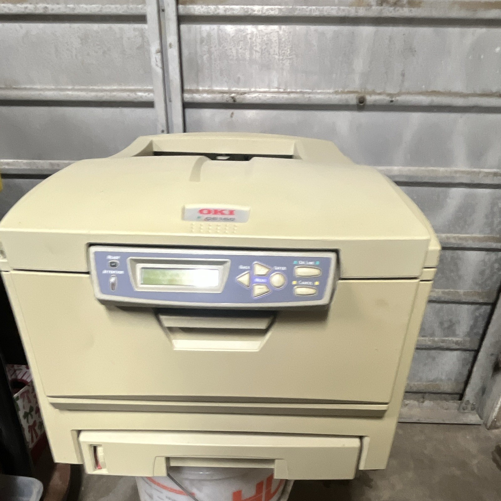 OKI C5150 Color LED Printer 1200x600 DPI 22ppm Networkable USB Parallel