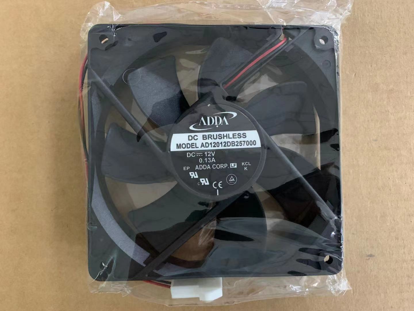 ADDA 1PCS AD12012DB257000 12CM 12V 0.13A computer case ultra-quiet cooling fan