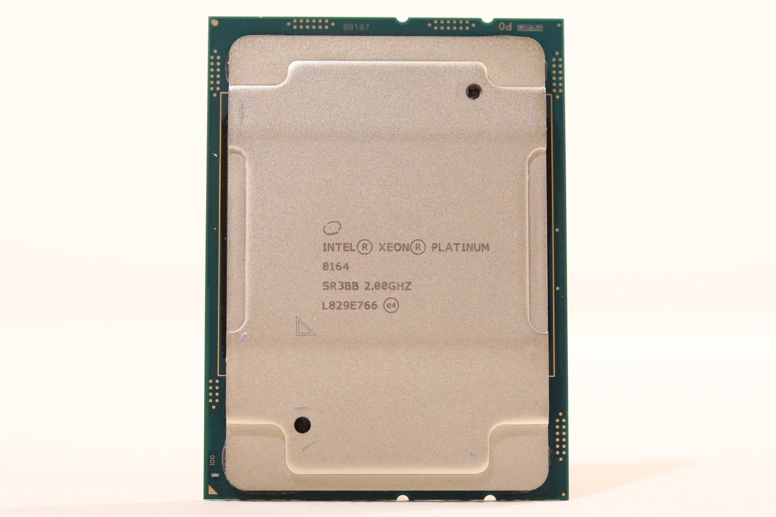 Intel Xeon Platinum 8164 2.0GHz 26-Core 35.75MB LGA 3647 CPU P/N: SR3BB Tested
