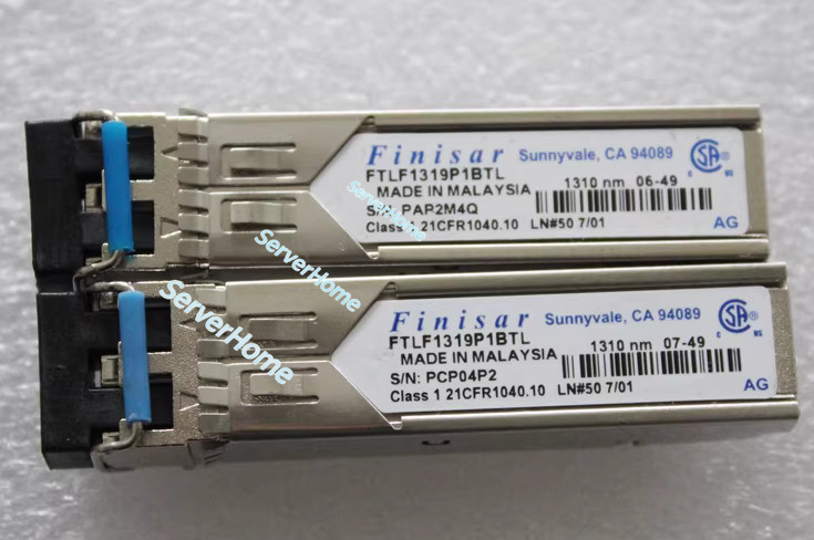 1Pcs Finisar FTLF1319P1BTL 2G 10km Single-Mode SFP Transceiver-